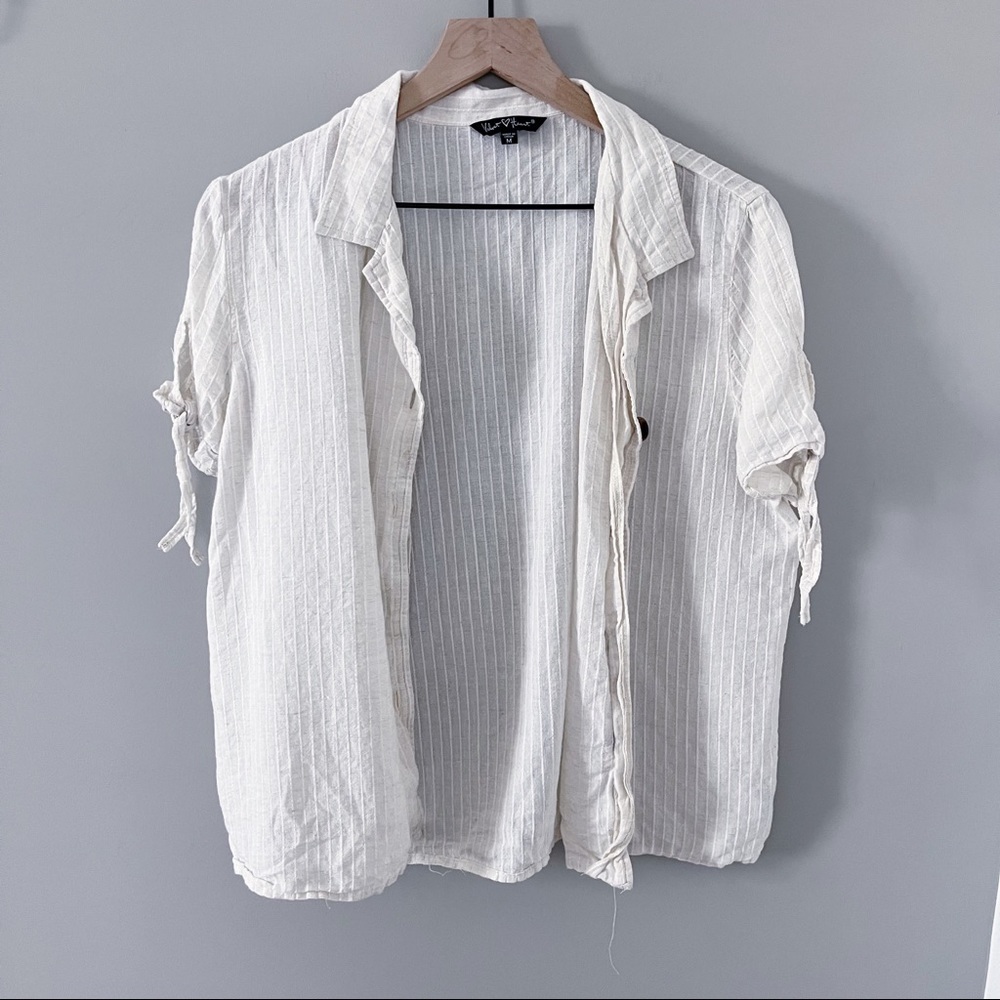 coastal button down short sleeve shirt